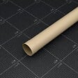 MON MARCHE DECO - Tuyau de Descente 80 mm - Long. 1,90 m - Sable - vignette