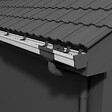 MON MARCHE DECO - Gouttière PVC Moulurée dév 300 mm - Long. 1,90 m - Blanc - vignette
