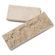RO'MA NATURE - Brique de parement Travertin Beige Nuancé LLx10 cm (lot de 1 m²) - vignette
