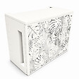 ATOLE - Cache climatiseur ATOLE en Aluminium Thermolaqué , Taille 1 : H. 80 x L. 100 x P. 54 cm, Jungle, Blanc - vignette