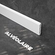 TECNOPROFILS - Plinthe Alvéolaire 1.90 m – Blanc - vignette