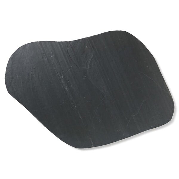 RO'MA NATURE - Pas japonais Irrégulier Ardoise Noire 20-80x2-4 cm (lot de 15) - large