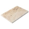 RO'MA NATURE - Pas japonais Rectangle Travertin Beige Nuancé 61x40,6x3 cm (à l'unité) - vignette