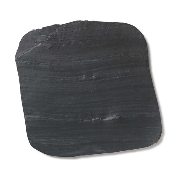 RO'MA NATURE - Pas japonais Irrégulier Ardoise Noire 30-40x2-4 cm (lot de 15) - large