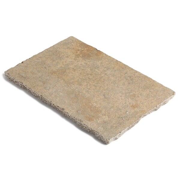 RO'MA NATURE - Pas japonais Rectangle Pierre de Tandur Beige 60x40x2 cm (à l'unité) - large