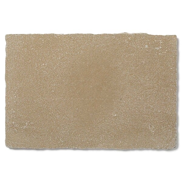 RO'MA NATURE - Pas japonais Rectangle Pierre de Tandur Beige 60x40x2 cm (à l'unité) - large