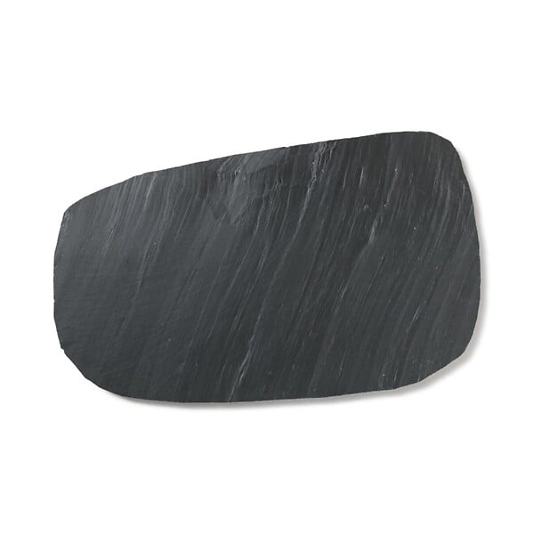 RO'MA NATURE - Pas japonais Irrégulier Ardoise Noire 20-80x2-4 cm (lot de 5) - large