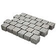 RO'MA NATURE - Pavé Granit Gris 10x10x8 cm (vendu au m² - 76 pavés/m²) - vignette