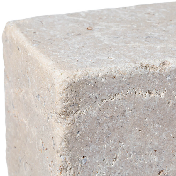 RO'MA NATURE - Bordure de jardin Pierre d'Egypte Beige 50x8x8 cm (lot de 30 bordures soit 15 mètres) - large
