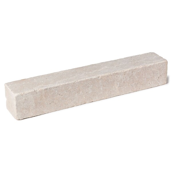RO'MA NATURE - Bordure de jardin Pierre d'Egypte Beige 50x8x8 cm (lot de 30 bordures soit 15 mètres) - large