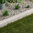 RO'MA NATURE - Bordure de jardin Pierre d'Egypte Beige 50x8x8 cm (lot de 40 bordures soit 20 mètres) - vignette