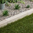 RO'MA NATURE - Bordure de jardin Pierre de l'Atlas Beige 50x8x8 cm (lot de 15 bordures soit 7,5 mètres) - vignette