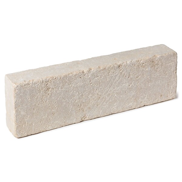 RO'MA NATURE - Bordure de jardin Pierre de l'Atlas Beige 50x15x8 cm (lot de 40 bordures soit 20 mètres) - large
