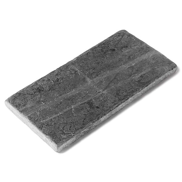 RO'MA NATURE - Bordure de jardin Ardoise Noire Vieillie 50x25x3 cm (à l'unité) - large