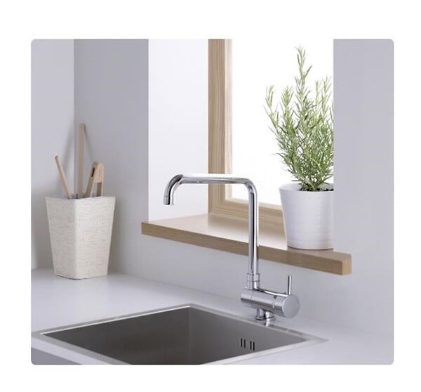 ONDYNA - Mitigeur évier monotrou bec basculant CUCINA - Chromé brillant - Raccordement Ø G3/8" - réf : CU13651 - ONDYNA - large