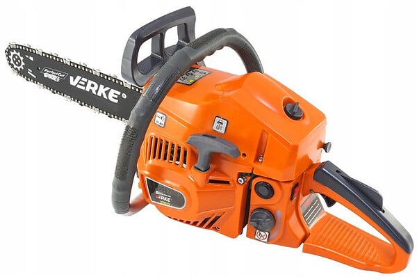 ENTREPOT BRICO - Tronçonneuse thermique 55 cm³ 38 cm 3,0 CV - large