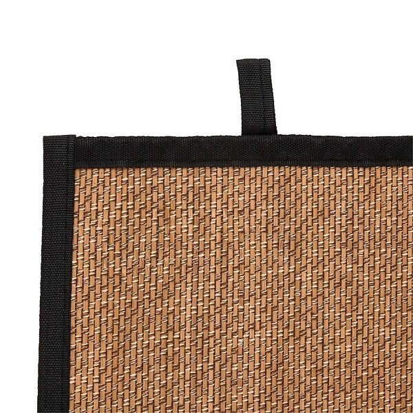 5 FIVE SIMPLY SMART - Tapis de bain texturé Stemy 50x80cm noir - large