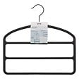 5 FIVE SIMPLY SMART - Cintre pantalon Hang'Pant L.34,5cm noir - vignette