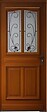 GD MENUISERIES - Porte D'Entree  Modele Mathis Dimension 215 X 90 Poussant Gauche  (Cotes Tableau) - vignette