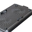 ALPENTECH - Plaque Plancha Grill 53 x 28 cm pour Réchaud Gaz 2 Feux Surface Lisse et Rainurée Plaque Cuisson Aluminium ALPEN CAMPING - vignette