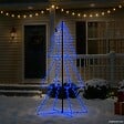 VIDAXL - vidaXL Arbre de Noël cône 200 LED d'intérieur/d'extérieur 98x150 cm - vignette