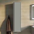 KIAMAMI VALENTINA - Meuble Suspendu Pour Salle De Bain H140cm Sable Mat | Monaco - vignette