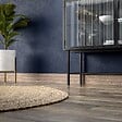 TECNOPROFILS - Plinthe MDF 2 m - Chêne Cérusé - Lot de 5 - 100 x 10 mm - vignette