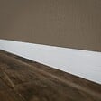 TECNOPROFILS - Plinthe MDF 2 m - Pin blanc - Lot de 5 - 80 x 14 mm - vignette