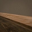 TECNOPROFILS - Plinthe MDF 2 m - Chêne Français - Lot de 5 - 80 x 14 mm, Lot de 5 - vignette