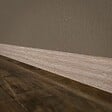 TECNOPROFILS - Plinthe MDF 2 m - Chêne Cérusé - Lot de 5 - 80 x 14 mm - vignette