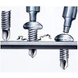 LINDAB - Boite 1000 vis auto perceuses VDK tête creuse carrée avec embout - Modèle vis: 4.2 x 16 mm - vignette
