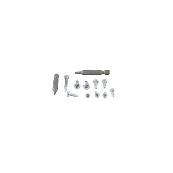 LINDAB - Boite 1000 vis auto perceuses VDK tête creuse carrée avec embout - Modèle vis: 4.2 x 16 mm - large