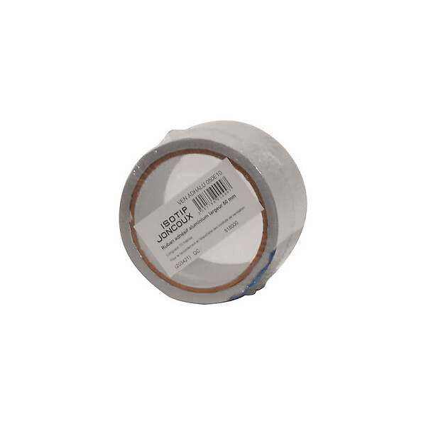 JONCOUX - Ruban adhésif aluminium largeur 50 mm longueur 10 mètres - large