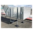 JONCOUX - Kit support de gaine en H pour rail Strut 4141 (2 pieds + fixation) - vignette