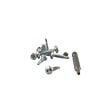 LINDAB - Boite 1000 vis auto perceuses VDK tête creuse carrée avec embout - Modèle vis: 4.2 x 13 mm - vignette