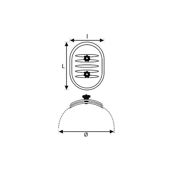JONCOUX - Trappe de visite VMC pour conduits circulaires - Diamètre (mm): 200 - large