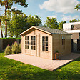 TIMBELA - Abri de Jardin en Bois 13,24 m² TIMBELA M735A - vignette