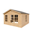 TIMBELA - Abri de Jardin en Bois 13,24 m² TIMBELA M735A - vignette