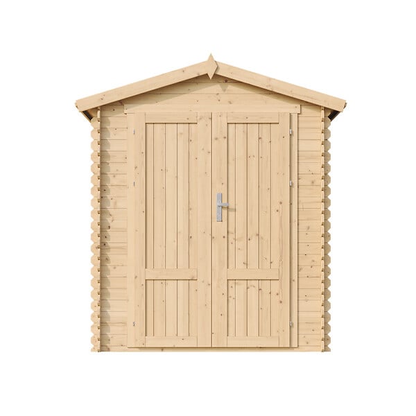 TIMBELA - Abri de Jardin en Bois 1,98 m² TIMBELA M367F1+M367G - large