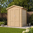 TIMBELA - Abri de Jardin en Bois 1,98 m² TIMBELA M367F1+M367G - vignette