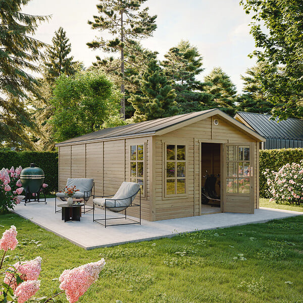 TIMBELA - Abri de Jardin en Bois 21,97 m² TIMBELA M737 - large