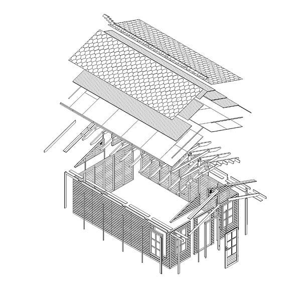 TIMBELA - Abri de Jardin en Bois 21,97 m² TIMBELA M737 - large
