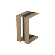 HABITAT ET JARDIN - Table d'appoint en bois "Muju" - 30 x 40 x 57 cm - ChêneAnthracite - vignette