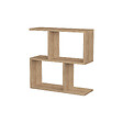 HABITAT ET JARDIN - Table d'appoint en bois "Mania" - 60 x 20 x 60 cm - Chêne - vignette