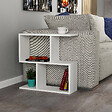 HABITAT ET JARDIN - Table d'appoint en bois "Mania" - 60 x 20 x 60 cm - Blanc - vignette
