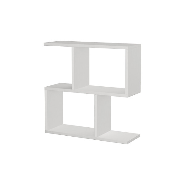HABITAT ET JARDIN - Table d'appoint en bois "Mania" - 60 x 20 x 60 cm - Blanc - large