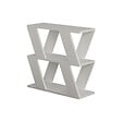 HABITAT ET JARDIN - Table d'appoint en bois "Lazena" - 60 x 22 x 57 cm - Blanc - vignette