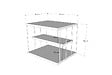 HABITAT ET JARDIN - Table d'appoint en bois "Lifon" - 50 x 40 x 33 cm - Blanc - vignette