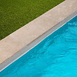 RO'MA NATURE - Margelle de piscine Pierre d'Egypte Beige 60x30x3 cm Bord 1/2 Rond (à l'unité) - vignette