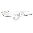 ARTITEQ - Pack 4 attaches faux plafond 24 mm - suspension de câble acier a boucle - vignette